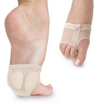 Подложка за преден крак за Hallux Valgus Bunion Облекчаване на болката Болка в краката Разделител на палеца Чорапи Ортопедични вложки за пръсти Половин двор подложки