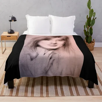 Steve Forever Throw Одеяло разтегателен диван Космати дизайнери Меки големи одеяла