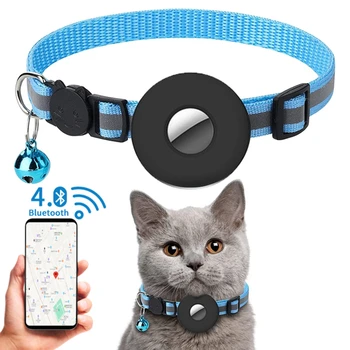New Pet GPS Tracker Smart Locator Dog Brand Pet Detection Wearable Tracker Bluetooth за котка Dog Bird Anti-lost Tracker Collar