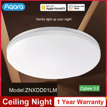 Aqara Интелигентна таванна светлина L1 -350 Zigbee 3.0 Цветна температура Спалня Led лампа Работа с APP Xiaomi Mijia Apple Homekit
