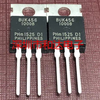 5pcs/lot 100% New&original В наличност BUK456-1000B TO-220 1000V 3.1A