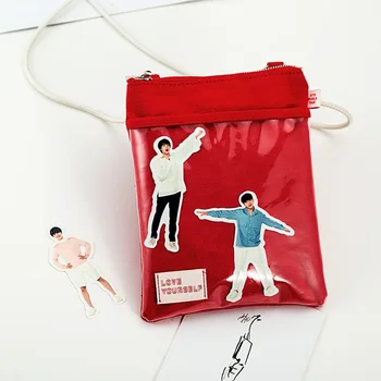 Мода мини малка чанта Kpop монета чанта мобилен телефон чанта за съхранение