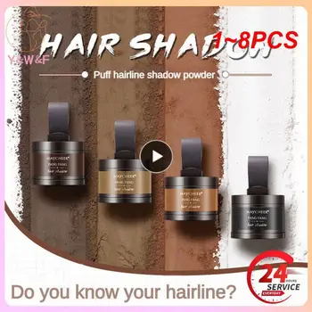 1 ~ 8PCS Volumizing коса пухкава пудра незабавно черен корен покритие нагоре естествен миг коса линия сянка прах коректор за коса