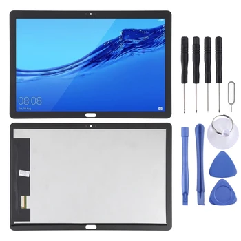 LCD екран дигитайзер пълен монтаж за Huawei MediaPad T5 10.1 (LTE) Tablet PC LCD дисплей резервни части