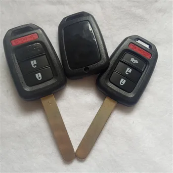 DAKATU 10PCS 2 + 1 / 3 + 1 бутон Remote Key Shell FOR Honda Civic City Fit For Honda HRV XRV HON66 Uncut Blade (използва се в САЩ)