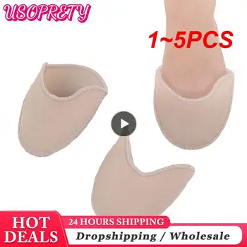 1~5PCS Toe протектор силиконов гел Pointe Toe покритие за пръстите на краката меки подложки протектори за балетни обувки Инструменти за грижа за краката
