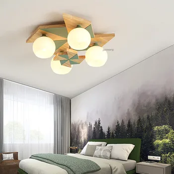 НОВ скандинавски дизайн LED таван светлина минималистичен 's спалня карикатура вятърна мелница декорация таван осветителни тела