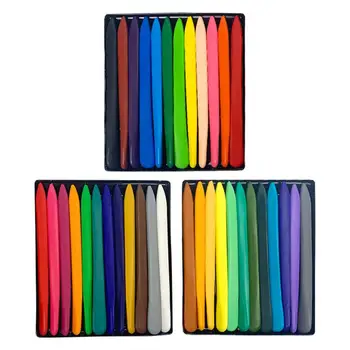 Creative Crayon Safe Crayons Богат цвят водоустойчиви предучилищни пособия за деца Ултра-леки мини пръчки, идеални за училище