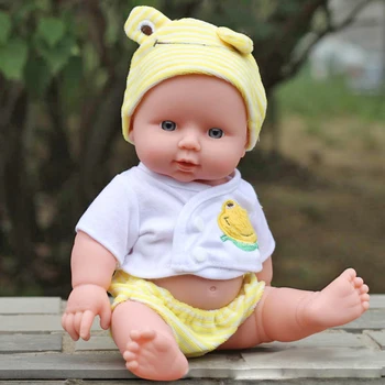 30cm завършена кукла мека еластична фотографска помощ кукла подвижна гладка предбременност сутрин образование бебе спътник играчки
