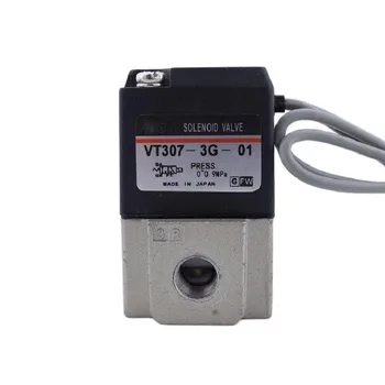  SMC тип електромагнитен клапан VT307-3G / 4G / 5G / 6G пневматичен компонент електромагнитен електромагнитен клапан 24V 01 диаметър на интерфейса