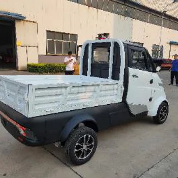 Utility Cargo Delivery Cars 4 колела Електрически за възрастни Количка за бързо хранене Мини камион за доставка на товари