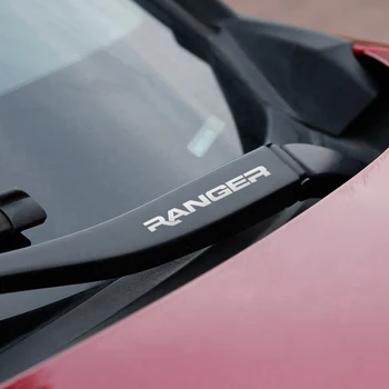 4бр Метални стикери за чистачки за прозорци на автомобили Емблема за Ford Ranger T6 2008 2017 2018 Аксесоари Автомобилен стайлинг
