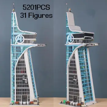 5201PCS 76269 Бойна кула модулен модел градивен блок събрание тухла класически кула архитектура играчки за момче коледни подаръци
