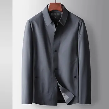 SS5217-Костюм за свободното време Мъжки бизнес ежедневни райета раирано яке яке яке