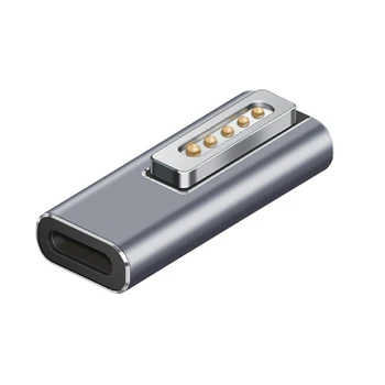 USB C PD адаптер тип C конектор тип C захранващ адаптер конектор магнитни данни за Apple MacBook Air / Pro