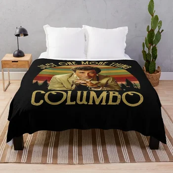 Мъже Жени Само още едно нещо-Коломбо Коломбо вдъхновен филм хвърлят одеяло термични ретро карирани одеяла за коса
