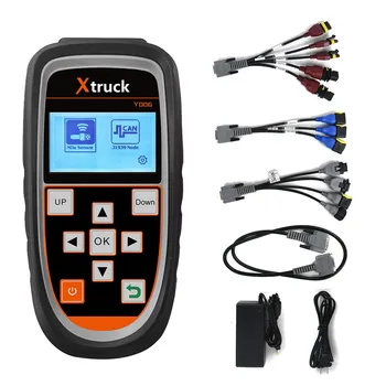 Xtruck Y006 EURO 6 CAN J1939 Nox сензор тестер Автомобилен камион азот детектор тест PM урея ниво отработени газове температура detecti