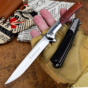 Сгъваем нож джобен нож оцеляване Самозащита тактически военен лов Туристически нож