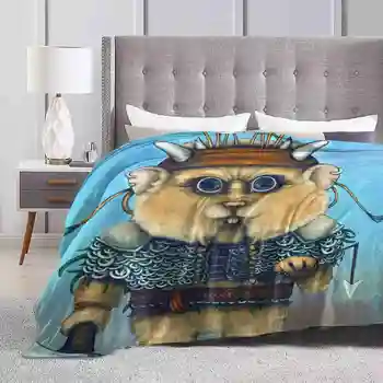 Hamster Bassi Най-високо качество удобно легло диван меко одеяло хамстер Digitalart Viking Warrior сладък Conceptart