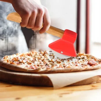 NEW Нож за ножици за пица Инструменти за рязане на пица от неръждаема стомана Инструменти за печене Многофункционални инструменти за рязане на пица