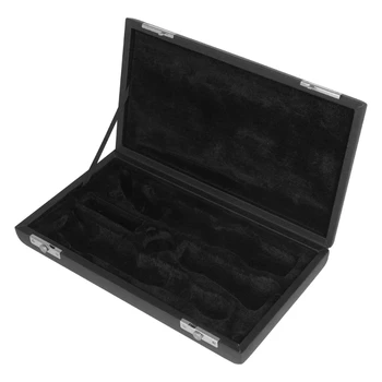 Кутия за обой Калъф за обой Голяма пазарска чанта Аксесоари Черни кошчета Черен контейнер Обой случай саксофон случай саксофон контейнер кутия 24BD