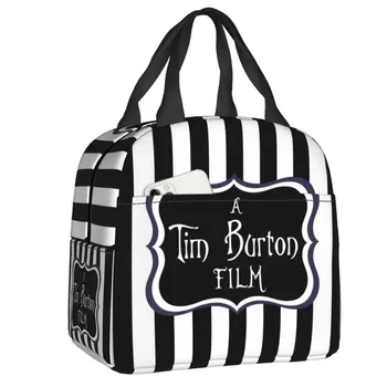 A Tim Film Кутия за обяд за жени Horror Fantasy Movie Thermal Cooler Food Insulated Lunch Bag Office Work Picnic Tote Bags