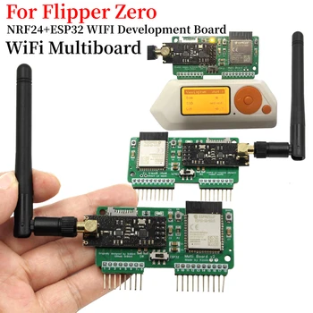За Flipper Zero WiFi Multiboard NRF24 + ESP32 Съвет за развитие Демо съвет GPIO CC1101 Модул за мишка за Flipper Zero модификация