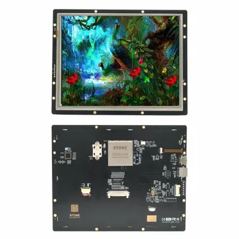 SCBRHMI 10.4 инчов LCD TFT HMI дисплей модул интелигентна серия RGB 65K цветен резистивен сензорен панел без корпус