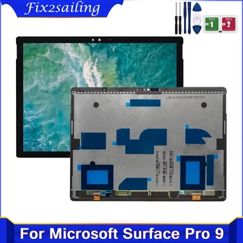Оригинален LCD дисплей за Microsoft Surface Pro 9 2038 LCD със сензорен екран дигитайзер панел събрание за Surface Pro 9 Pro9 LCD