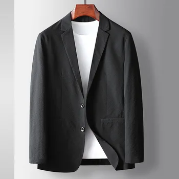 B1639-Мъжки костюм Four Seasons Casual Loose Coat, Бизнес