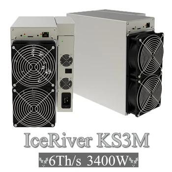IceRiver KAS KS3M 6T Asics миньор В наличност, мощност 3400W Kaspa Crypto Mining нова машина, безплатна доставка