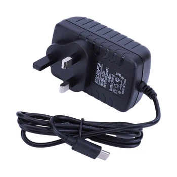 USB кабел Захранване тип-C зарядно устройство за Raspberry Pi 3 4 Модел B + нула с превключвател ON / OFF 100-240V Micro USB захранващ адаптер