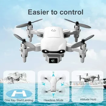 RC хеликоптери играчки безплатно връщане V9 дълъг обхват Wifi 4K FPV мини VR дрон въздушна фотография сгъваем квадрокоптер с двойни камери