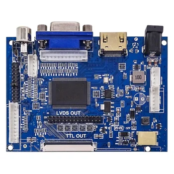 LCD дисплей TTL LVDS контролер съвет HDMI VGA 2AV 50PIN за AT070TN90 92 94 поддръжка автоматично V S-TY2662-V1