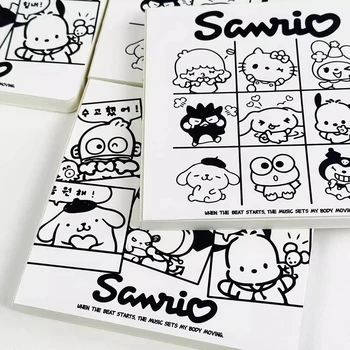 Kawai Sanrio My Melody Kuromi Cinnamoroll удебелен бележник нов студентски бележник на едро