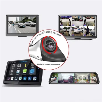 Автомобилна камера за задно виждане Blind Spot HD AHD 1080P Асистирана заден ход лява и дясна страна Камера за подпомагане на мъртвата точка на заден ход
