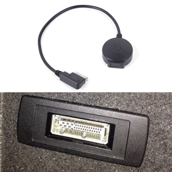 Автоматичен интерфейс Безжичен Bluetooth5.0 адаптер USB музика AUX кабел пластмаса за Mercedes за Benz мини кола електроника аксесоари