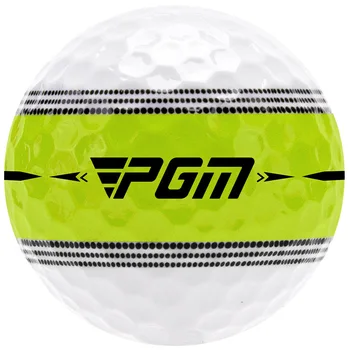 PGM топка за голф 360 ° Track Line of Sight Competition Stripe 2 Layer Ball 12pcs 4 Цвят Q030