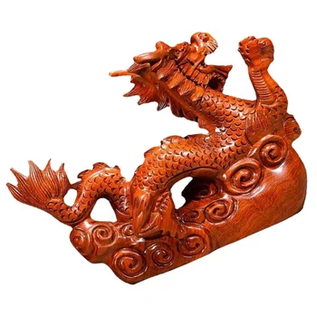 Бюро Дракон статуя маса дракон орнамент чай домашен любимец дракон статуя китайски дракон моделиране декор