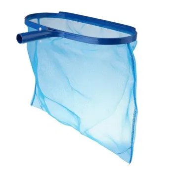 1pc Сини плувни басейни Скимер Net Професионален инструмент Mesh басейн Leaf скимер Catcher чанта басейн басейн плувни почистващи препарати аксесоари