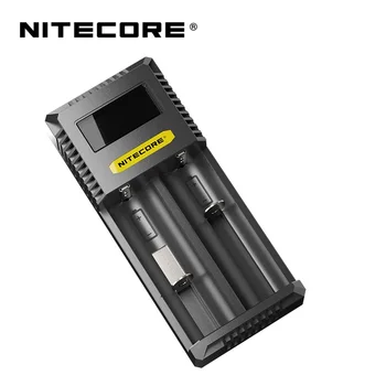 NITECORE CI2 интелигентен USB-C двоен слот Превъзходно зарядно устройство за батерии Съвместим 21700 18650 16340 14500 AA, AAA, батерия