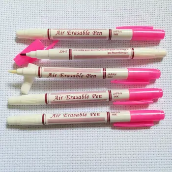 JHG Две глава розов плат боя маркер с гумичка въздух изтриваем маркер писалка за шиене креда писалка облекло маркиране плат боя писалка