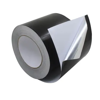 абсорбция черно алуминиево фолио лента висока температура устойчиви екраниращо фолио лента топлоизолация огнезащитни светлина