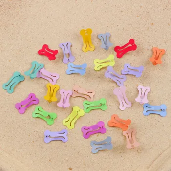 5/10Pcs/Lot 2.5cm Pure Bone Shape Pet Dog BB Clips Cute Dog Hair Clips Hairpin Puppy Cat Dog Grooming Accessories