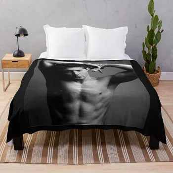 Jensen Ackles Torse-nu плакат хвърлят одеяло пухкави одеяла големи сладки одеяла каре