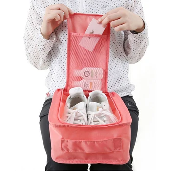 Висококачествена чанта за грим Жени Преносима водоустойчива козметична чанта за грим Организатор за съхранение на тоалетни принадлежности Комплект за тоалетни