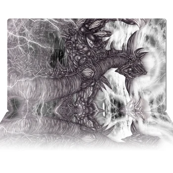 YuGiOh Playmat Dragon Monster TCG CCG Board Game Trading Card Game Mat Anime Mouse Pad Rubber Duel Desk Mat Zones & Bag 60x35cm