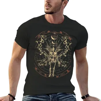 Fairygrunge Goblincore Скелет Пеперуда тениска Аниме тениска ризи графични тениски сладък върховете мъжки дрехи
