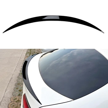 Задно крило за спойлер на капака на багажника за Mercedes Benz GLC Coupe C253 GLC260/300 2016-2022 AMG Carbon Fiber Look / Gloss Black Splitter Lip