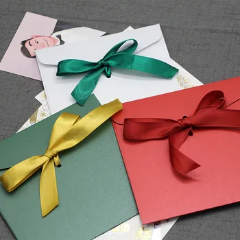 40pcs/lot Ретро перлени пликове за писма Комплект пощенски кутии Крафт плик за сватбена покана Подаръчен плик Стационарен